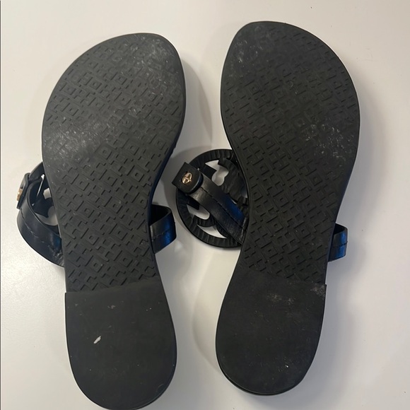 Tory Burch Black Thong Sandals - Picture 3 of 3